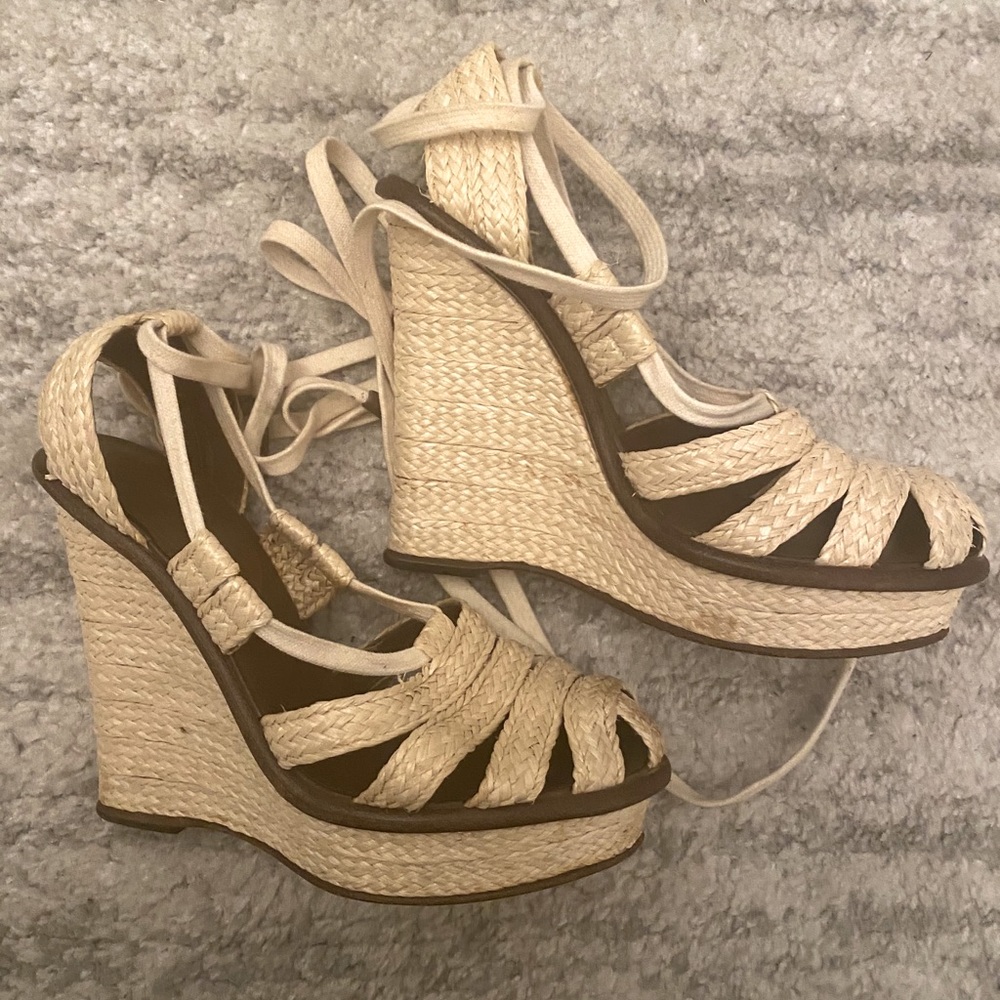 Bottega Veneta Wedge Sandals | Italian shoes